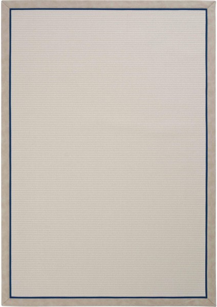 Oslo Art 04 Balkon Halısı Hasır Doku Mutfak Halısı Çift Bordürlü Ithal Sisal Halı Yolluk