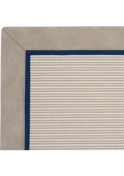 Oslo Art 04 Balkon Halısı Hasır Doku Mutfak Halısı Çift Bordürlü Ithal Sisal Halı Yolluk modelleri