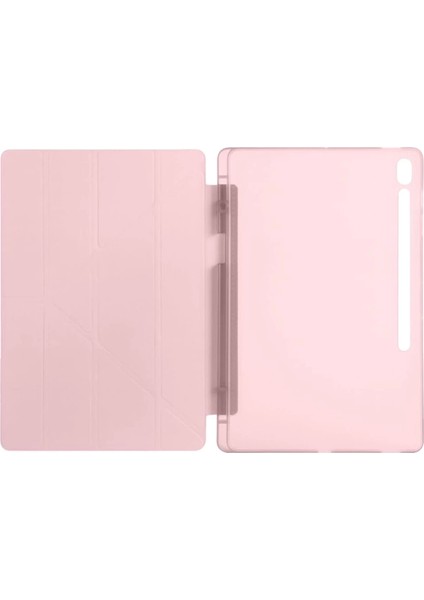 Buğz Ipad Pro 13 (2024) Kılıf Kalemlikli Hugo Tablet Kılıfı - Rose Gold fiyatları