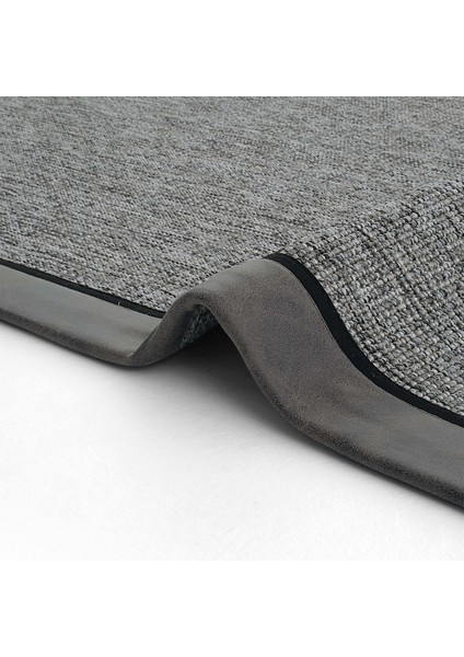 Londra Art 04 Balkon Halısı Hasır Doku Mutfak Halısı Çift Bordürlü Ithal Sisal Halı Yolluk indirimleri