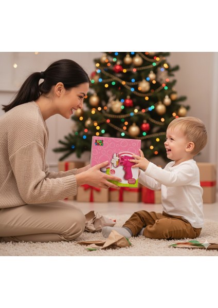 Çok Delikli Köpük Baloncuk Tabancası Pembe modelleri