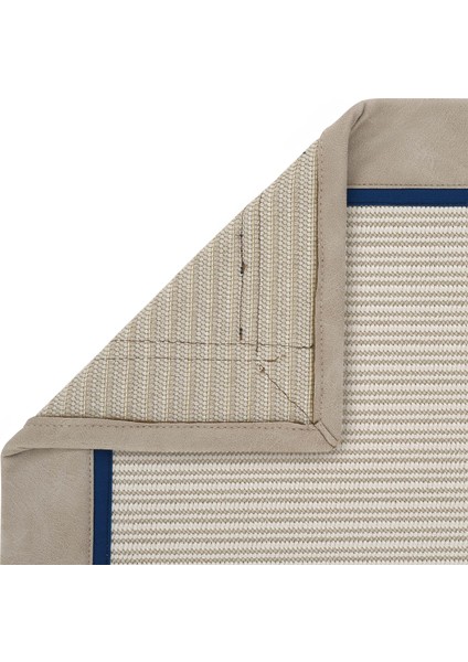 Oslo Art 04 Balkon Halısı Hasır Doku Mutfak Halısı Çift Bordürlü Ithal Sisal Halı Yolluk fırsatları