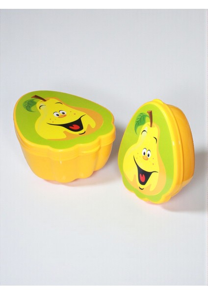 Saklama Kabı 2'li - Meyve Baskılı - 550+250 ml - Bpa Içermez fırsatları