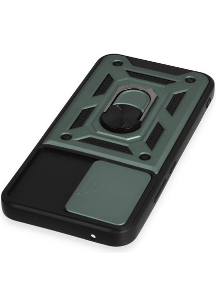 Buğz Samsung Galaxy A34 5g Kılıf Pars Lens Yüzüklü Silikon - Yeşil fırsatları