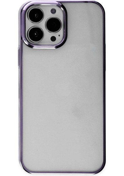 Buğz Iphone 13 Pro Max Kılıf Element Silikon - Mor