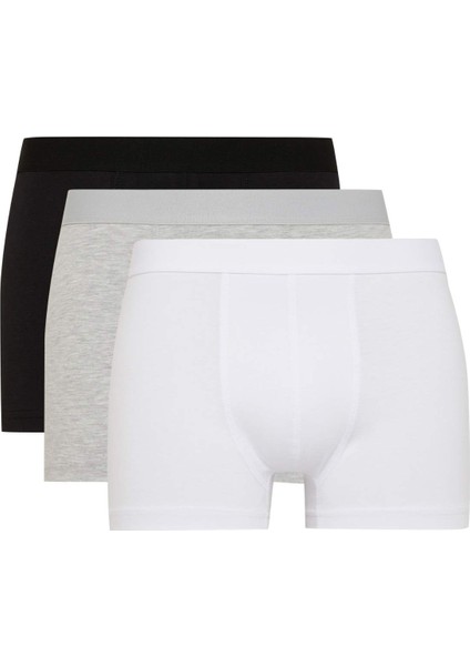 Regular Fit 3'lü Boxer