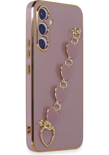 Buğz Samsung Galaxy A54 5g Kılıf Esila Silikon - Mor fiyatları