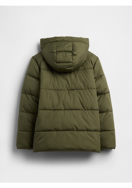 Erkek Çocuk Haki Coldcontrol Şişme Puffer Mont modelleri