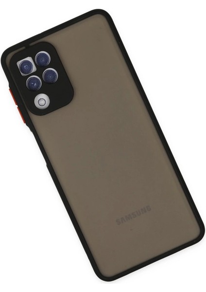 Buğz Samsung Galaxy A22 Kılıf Montreal Silikon Kapak - Siyah modelleri