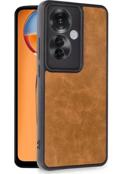 Buğz Newface Oppo Reno 11F Kılıf Aras Deri Kapak - Taba fiyatları