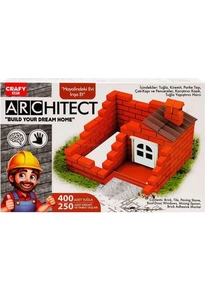 Crafy Hobi Set Minyatür Tuğla