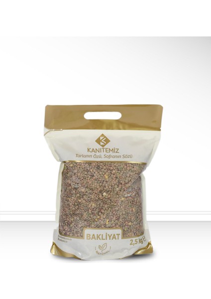 Kanıtemiz 2,5 KG Yeşil Mercimek