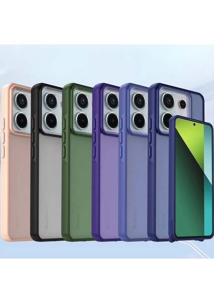 Buğz Newface Xiaomi Redmi Note 13 Pro 5g Kılıf Elegant Kapak - Açık Mavi fırsatları