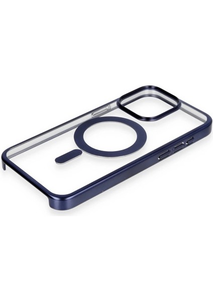 Buğz Iphone 15 Pro Max Kılıf Erozi Magsafe Kapak - Lacivert fırsatları