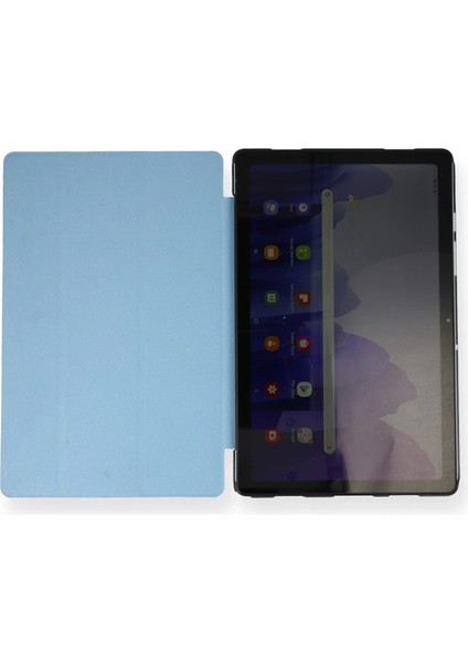 Buğz Samsung Galaxy X200 Tab A8 10.5 Kılıf Tablet Smart Kılıf - Mavi modelleri