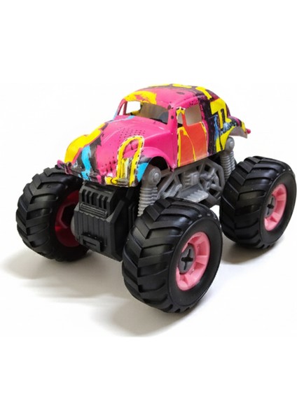 Monster Truck Sök Tak Grafitti Sürtmeli Master Araba Mor modelleri