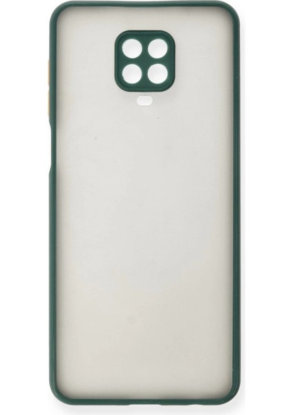 Buğz Xiaomi Redmi Note 9 Pro Kılıf Montreal Silikon Kapak - Yeşil fiyatları