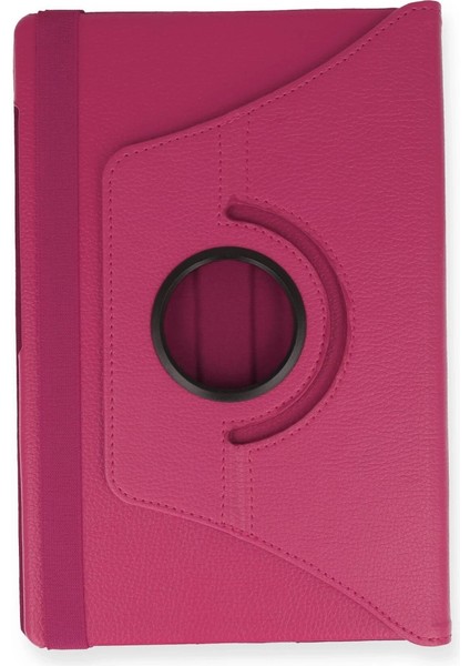 Buğz Lenovo M10 Fhd Plus X606F Kılıf 360 Tablet Deri Kılıf - Pembe modelleri