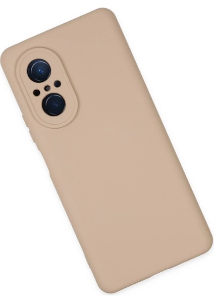 Buğz Huawei Nova 9 Se Kılıf Nano Içi Kadife Silikon - Pudra modelleri