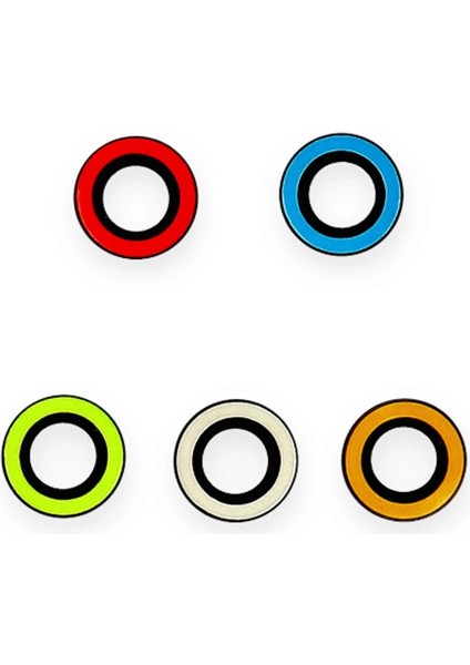 Buğz Iphone 12 Pro Neon Fosforlu Kamera Lens - Sarı fiyatları