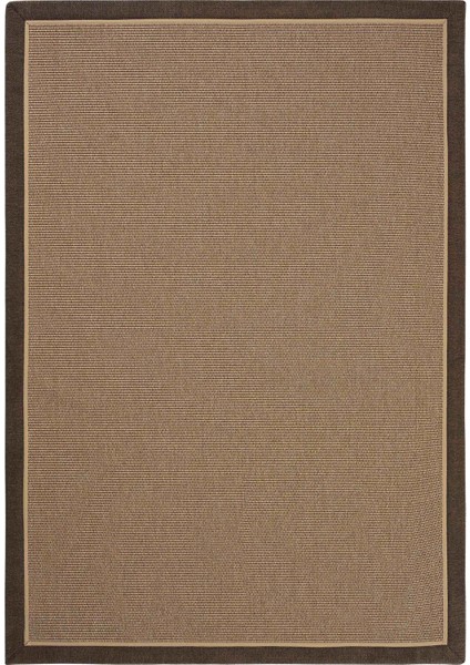 Toronto Art 04 Balkon Halı Hasır Doku Mutfak Halısı Çift Bordürlü Ithal Sisal Halı Yolluk