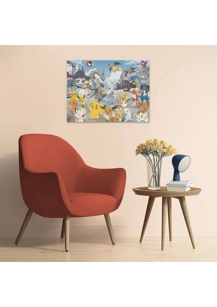 1500P Puzzle Pokemon Klasik, Yapboz