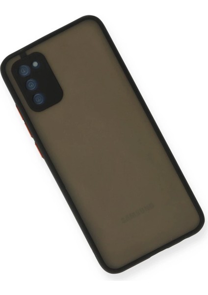 Buğz Samsung Galaxy A03S Kılıf Montreal Silikon Kapak - Siyah modelleri
