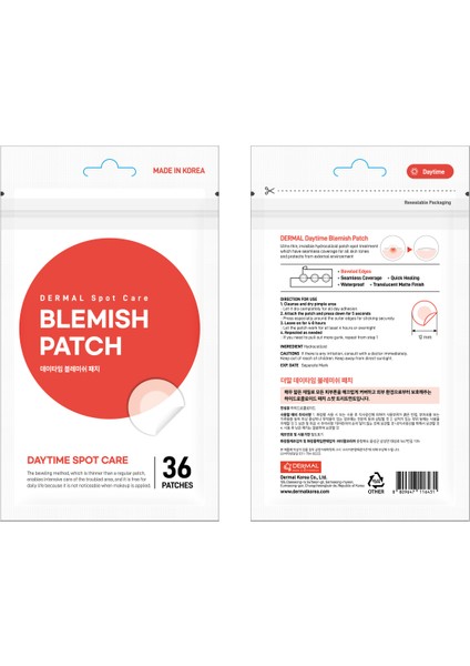 Day Time Bölgesel Bakım Bandı Gündüz 36 Adet