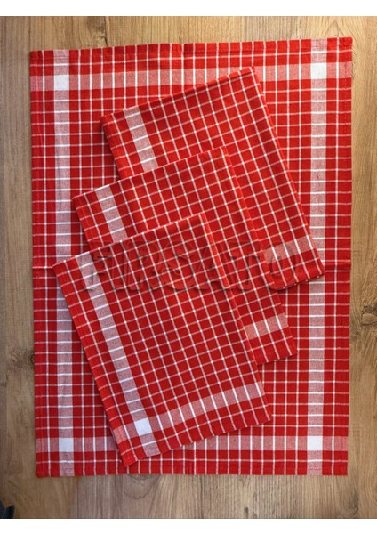 Grida Kareli 4'lü Mutfak Havlusu | Kurulama Bezi Oeko-Tex Sertifikalı fiyatları