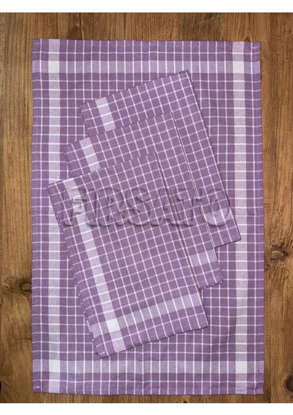 Grida Kareli 4'lü Mutfak Havlusu | Kurulama Bezi Oeko-Tex Sertifikalı fırsatları