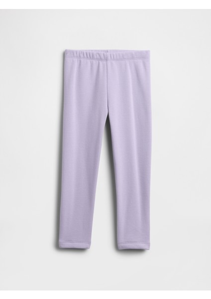 Kız Bebek Lila Pull-On Cozy-Lined Leggings Tayt