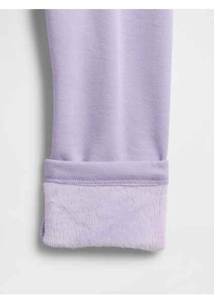 Kız Bebek Lila Pull-On Cozy-Lined Leggings Tayt fiyatları