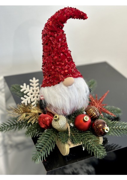 Yılbaşı Tasarım Lüks Kızak 30 cm modelleri