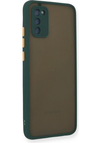 Buğz Samsung Galaxy A03S Kılıf Montreal Silikon Kapak - Yeşil fiyatları