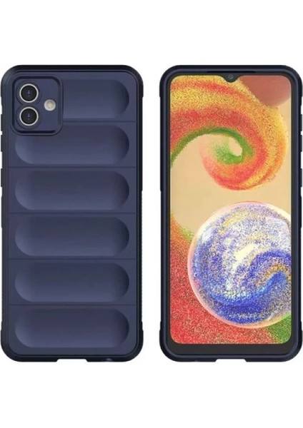 Buğz Samsung Galaxy A06 Kılıf Optimum Silikon - Lacivert modelleri