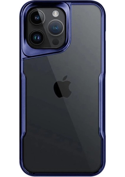 Buğz Newface Iphone 16 Pro Kılıf Boyi Silikon Kapak - Lacivert