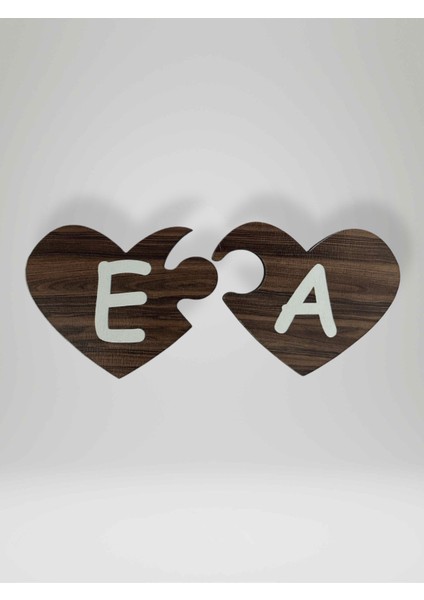 E Harfi (Sol Parça) – Ahşap Puzzle Kalp Harf Magnet – Buzdolabı Süsü – Ikili Uyumlu (KOD:1000) fiyatları