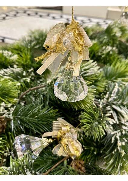 Ithal Yılbaşı Lüks Tasarım Taşlı Süs 1 Adet fırsatları