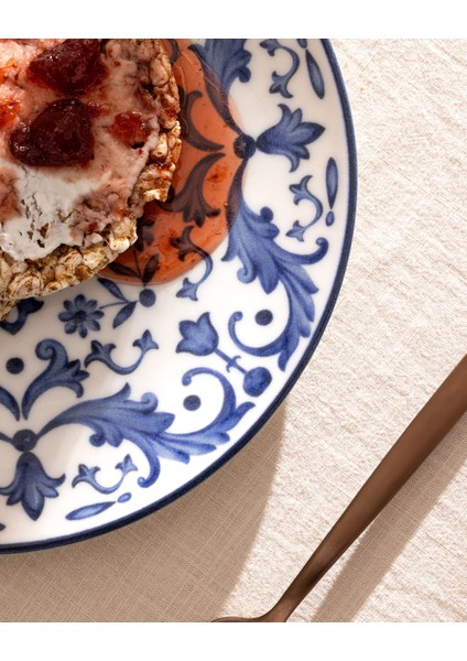 Celaya 26 Parça Kahvaltı Takımı - Mavi/beyaz indirimleri