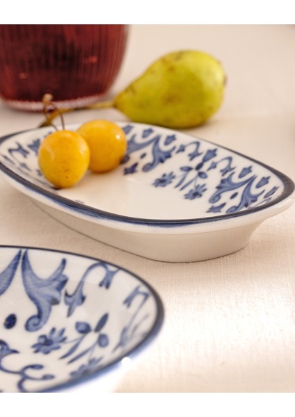 Celaya 26 Parça Kahvaltı Takımı - Mavi/beyaz