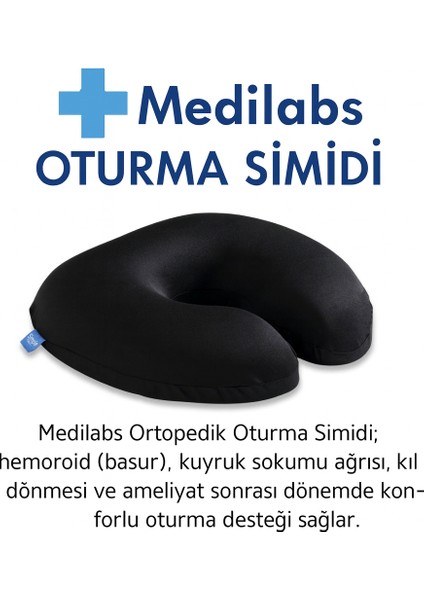 Kuyruk Sokumu ve Hemoroid Için Ortopedik Oturma Yastığı