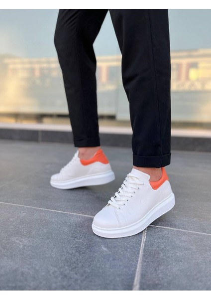 Kb-Dx3 Kuback Beyaz Deri Günlük Erkek Ayakkabı modelleri