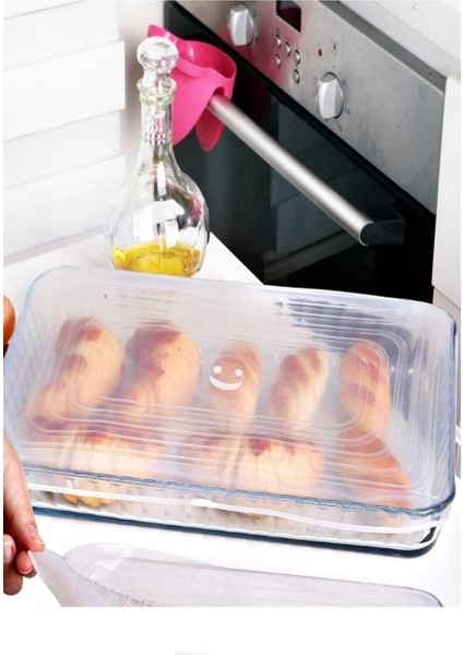 Silikon Dikdörtgen Borcam Kapağı