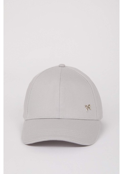 Kadın Pamuklu Cap Şapka