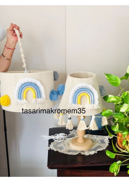 Makrome Avize-Abajur