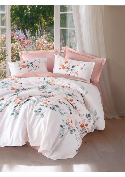 Verna Pudra Saten Nev Takımı Çift Kişilik