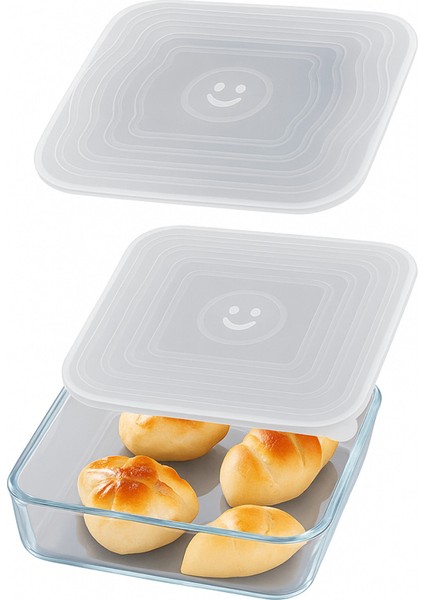 Silikon 2 Boy Kare Borcam Kapağı 2'li