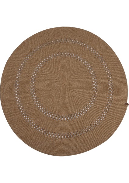 Reygon Ege 9 Hasır Daire Dekoratif El Örgüsü Kilim Yolluk Halı