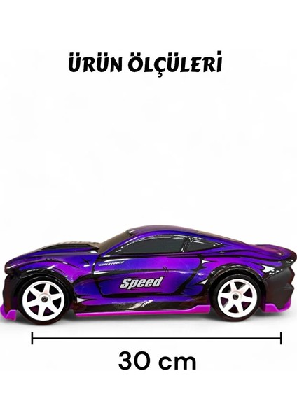 Sesli Işıklı Drift Atabilen 12 Km Hız Yapan Uzaktan Kumandalı Araba-Yedek Aksesuarlı Spor Araba fırsatları