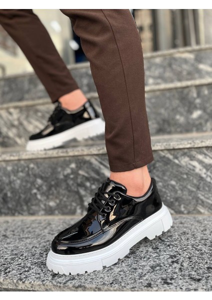 Kb-X6 Kuback Siyah Rugan Günlük Erkek Ayakkabı